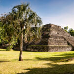 Chacchoben Ruins and Bacalar Lagoon Boat Tour from Costa Maya